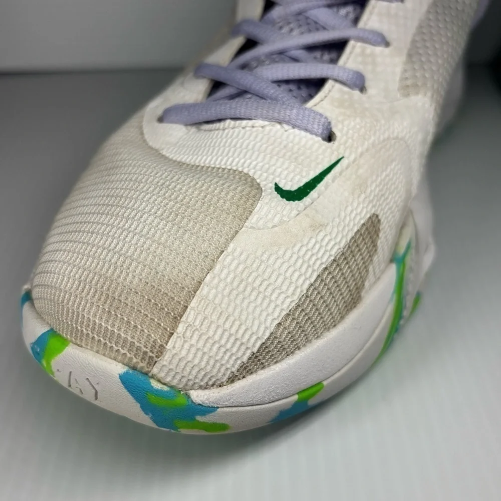Nike Shoes Mens 8 Zoom Freak 4 Basketball Giannis Practice Training Lace Warm Up